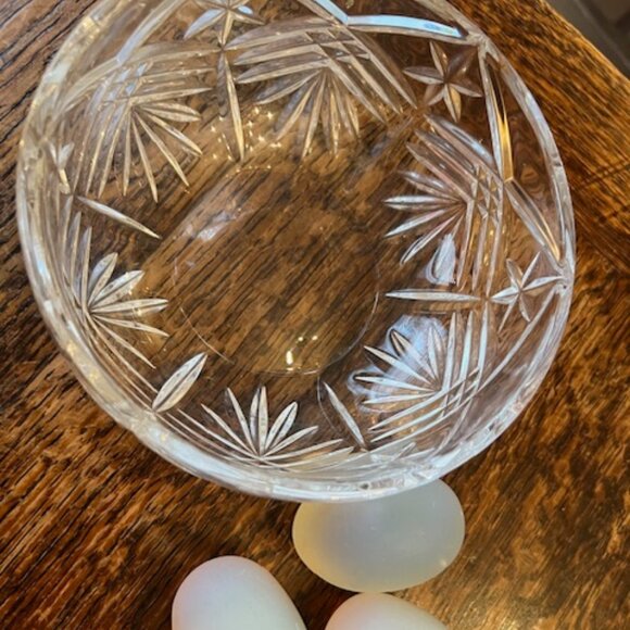 Crystal Cut Decorative Bowl - Picture 1 of 2